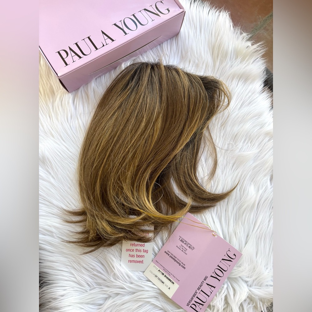 Paula Young Versafiber Shannon Wig – Style A1136 – Color SF10/26#6 Average Size - Picture 6 of 10